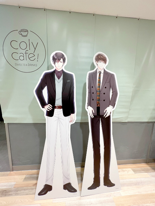画像集 No.002のサムネイル画像 / 「『スタンドマイヒーローズ』in coly cafe!」レポート。今大路&服部の誕生日はバースデーケーキでお祝いしよう♪