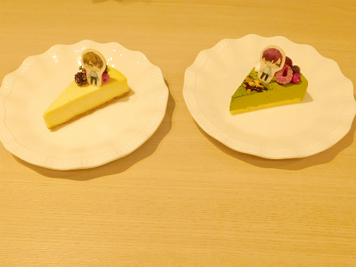 画像集 No.013のサムネイル画像 / 「『スタンドマイヒーローズ』in coly cafe!」レポート。今大路&服部の誕生日はバースデーケーキでお祝いしよう♪