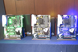 画像集 No.026のサムネイル画像 / Kaby Lake-S対応のIntel 200シリーズチップセット搭載マザーボードが各社から一斉に発表。販売は1月6日から