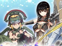 スマホ向け新作アプリ「あくしず戦姫 〜戦場を駆ける乙女たち〜」で事前登録の受付がスタート。条件達成で3人のレア戦姫を獲得できる