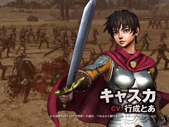 「ベルセルク無双」,キャラクター別アクション紹介動画「キャスカ編」と「ジュドー編」の2本が公開
