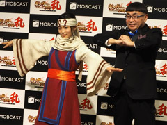 こじるりが羌瘣に大変身! 2月22日配信が決定した新作「キングダム 乱 -天下統一への道-」発表会のレポート