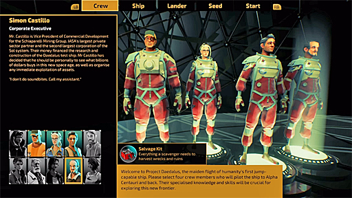 The Long Journey Home - Tutorial #1 Ship & Crew