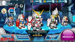 画像集 No.004のサムネイル画像 / 「LINE: ガンダム ウォーズ」の対応言語に英語が追加。インドネシア，マレーシア，シンガポールで配信開始