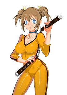 画像集 No.024のサムネイル画像 / 「ゴッドオブハイスクール」,蒼生桃子役の高野麻里佳さんが編集部にやって来た。サイン入りチェキをかけた戦いを動画で紹介