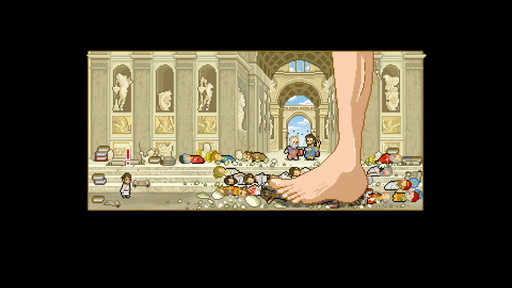 画像集 No.001のサムネイル画像 / 群衆を率いてオリュンポスの神々と戦う「Okhlos」の日本語版が配信開始