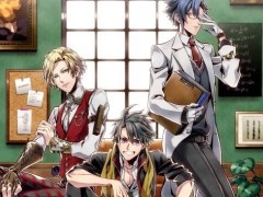 ドラマチック偉人SLG「輪華ネーション」のメインビジュアル第1弾が公開。本作に登場する3人の偉人の姿が確認できる