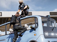 「PUBG: BATTLEGROUNDS」,高い加速力を誇る電気自動車「Pico Bus」を実装。連携して高所に登る新アクション「協力パルクール」も登場