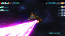 画像集 No.018のサムネイル画像 / 「SDガンダム ジージェネレーション ジェネシス」本作で復活する「SFS(サブ・フライト・システム)」や,戦艦とMSで連携する「グループ攻撃」などの情報が公開