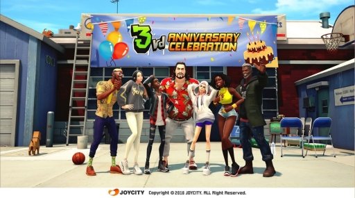 画像集 No.001のサムネイル画像 / 「3on3 FreeStyle」の3周年を記念して，ライブ配信システム「観戦」が実装。クラブトーナメントも観戦可能