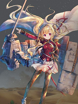 画像集 No.012のサムネイル画像 / ［CJ2016］戦車を擬人化させた“鋼舞姫”を愛でるスマホ向けシミュレーションゲーム「鋼鉄のワルツ」の日本語版PVが公開