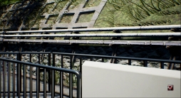 画像集 No.006のサムネイル画像 / 新たなAC版「電車でGO!!」が発表に。3画面の大型ディスプレイに映し出される車窓風景で,運転士気分が味わえる。連動スマホアプリも今冬配信