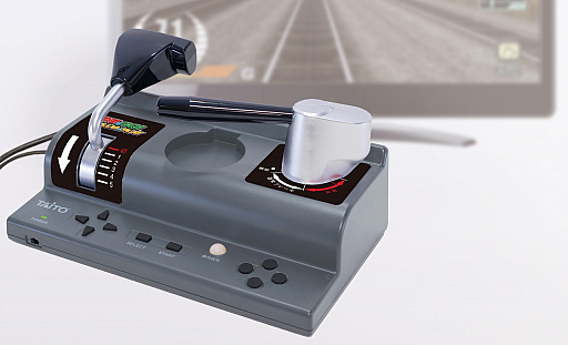 画像集#001のサムネイル/コントローラ一体型ゲーム機「電車でGO! PLUG&PLAY」が2020年12月に再販。本日予約受付開始