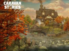 「CARAVAN STORIES」に新エリア「クレセント温泉郷」が実装。新ヒーロー“マーサ”&“リッタリア”のピックアップガチャも開催中