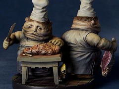 「リトルナイトメア」から“双子のシェフ”のミニフィギュア登場。原型制作は赤尾慎也氏,リリース予定は6〜7月
