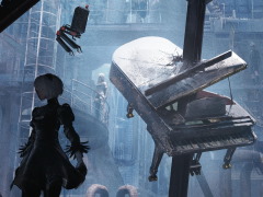 「NieR:Automata FAN FESTIVAL 12022 壊レタ五年間ノ声」をレポート。シリーズ作品の世界がクロスオーバーする朗読劇がお披露目に