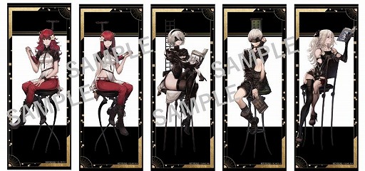画像集 No.002のサムネイル画像 / 「NieR:Automata」×日販コラボが2月26日から全国の書店576店舗で開催。2Bと9Sの等身大アクリルスタンドの受注販売も実施