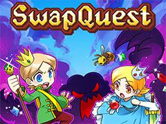 スマホ向けパズルRPG「スワップクエスト」が本日サービスイン。最初のボスに遭遇するまでは無料プレイが可能