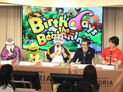 「Birthdays the Beginning」発売記念イベントをレポート。コラボメニューを楽しみながら,トイボックス和田康宏氏と「いい大人達」がゲーム実況