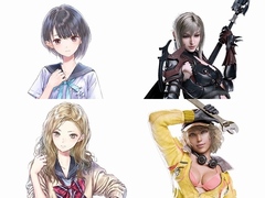 「BLUE REFLECTION」で「FINAL FANTASY XV」との“衣装コラボ”が実施決定。白井日菜子にアラネア,三井香織にシドニーの衣装を用意