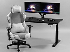 背が高い人向けのゲーマー向けチェアと座椅子がBauhutteから。アームレストを高くしてより自然な姿勢に