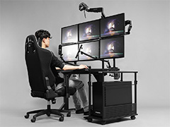 耐荷重200kgでぐらつきにくいタフなゲーマー向けデスクがBauhutteから