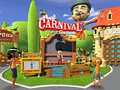 2KのVRタイトル「カーニバル ゲームズ VR」のプレイレポート。VR空間に存在するレトロなテーマパークで12種類のミニゲームを楽しもう