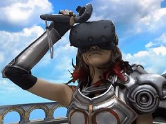 「乖離性ミリオンアーサーVR」ファルサリアとのバトルや,ウアサハとの触れ合いの様子が分かるトレイラーが公開