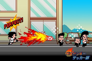 画像集 No.002のサムネイル画像 / 「熱血ヤンキー サッカー部 ‐Kick Hero‐」，iOS/Android版が配信スタート