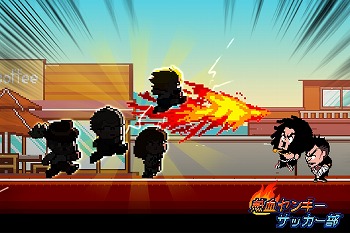 画像集 No.005のサムネイル画像 / 「熱血ヤンキー サッカー部 ‐Kick Hero‐」，iOS/Android版が配信スタート