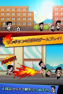 画像集 No.009のサムネイル画像 / 「熱血ヤンキー サッカー部 ‐Kick Hero‐」，iOS/Android版が配信スタート