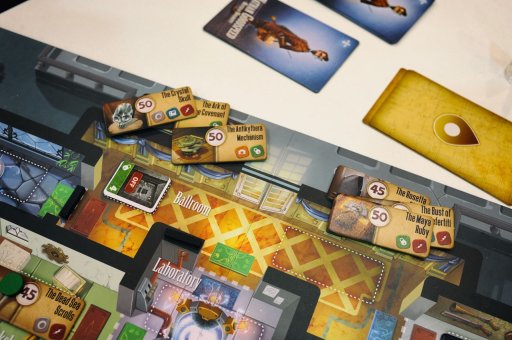 画像集 No.013のサムネイル画像 / ［SPIEL’17］邪悪な教授が時の果てから盗み出した秘宝を奪還せよ。協力型ボードゲーム「Professor Evil and The Citadel of Time」プレイレポート