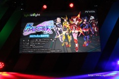 画像集 No.001のサムネイル画像 / ［TGS 2016］PS Vita「新星抜擢ドライブガールズ」ステージイベントをレポート。人と車，2つのフォームに変身できる美少女が戦う3Dアクション