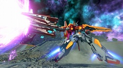画像集 No.004のサムネイル画像 / PS4用「GUNDAM VERSUS」νガンダムやユニコーンガンダムなどが描かれた新たなキービジュアルが公開に。アルトロンガンダムなどの参戦機体も