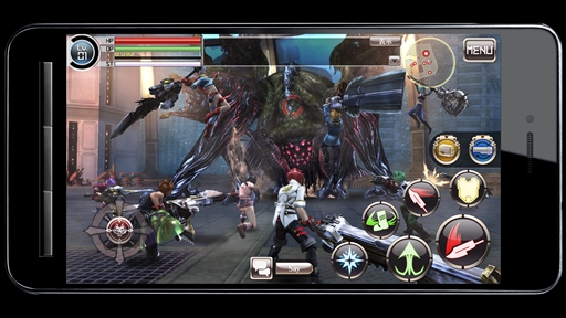 画像集 No.003のサムネイル画像 / 「GOD EATER ONLINE」，Android端末を対象としたオープンβテストを本日スタート。MMO空間での多人数プレイなどを体験しよう