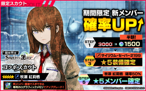 画像集#006のサムネイル/「凍京NECRO SUICIDE MISSION」x「STEINS;GATE」コラボイベントが開催中