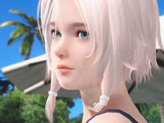 「DEAD OR ALIVE Xtreme Venus Vacation」の新キャラクター「ルナ」の魅力に迫るフォトレポートを掲載