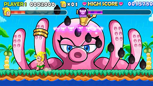 WONDER BOY RETURNS - New update ver1.0 Play movie