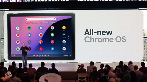 画像集 No.004のサムネイル画像 / Google,「Pixel Slate」タブレットを発表。タッチ操作に最適化した新世代Chrome OS搭載で税別599ドルから