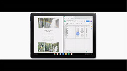 画像集 No.005のサムネイル画像 / Google,「Pixel Slate」タブレットを発表。タッチ操作に最適化した新世代Chrome OS搭載で税別599ドルから