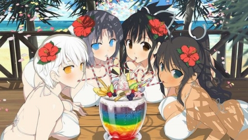 画像集 No.001のサムネイル画像 / 本日発売「閃乱カグラ PEACH BEACH SPLASH」に「DEAD OR ALIVE Xtreme 3」のマリー・ローズなど3人が参戦。3月30日に配信スタート