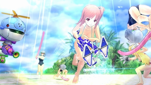 画像集 No.002のサムネイル画像 / 本日発売「閃乱カグラ PEACH BEACH SPLASH」に「DEAD OR ALIVE Xtreme 3」のマリー・ローズなど3人が参戦。3月30日に配信スタート