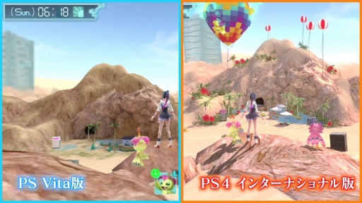 画像集 No.006のサムネイル画像 / 「デジモンワールド -next 0rder-」,PS4版「INTERNATIONAL EDITION」とPS Vita版のグラフィックスを比較する動画が公開に