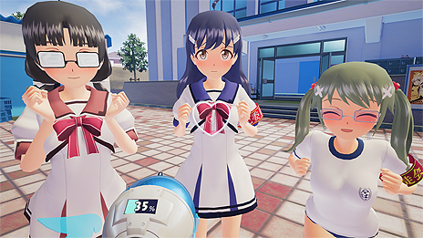 画像集 No.020のサムネイル画像 / 「ぎゃる☆がんVR」の配信がSteamで本日スタート。待望のVR化と新要素の追加でよりエッジの立った“眼”シューティング最新作