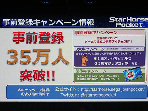 画像集 No.019のサムネイル画像 / 滑舌に自信なしのタレントがスタポケの実況に挑戦! 諸見里大介さん,重盛さとみさん,ガリットチュウ熊谷さんらも登場した「StarHorsePocket」ステージをレポート
