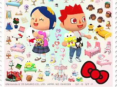 「どうぶつの森 ポケットキャンプ」にサンリオコラボが再登場。キティちゃんとおそろいのリボンなど,かわいいアイテムを集めたい