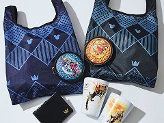 「キングダム ハーツ」20周年を記念した限定デザインのエコバッグ,タンブラー,二つ折り財布が7月15日に発売へ