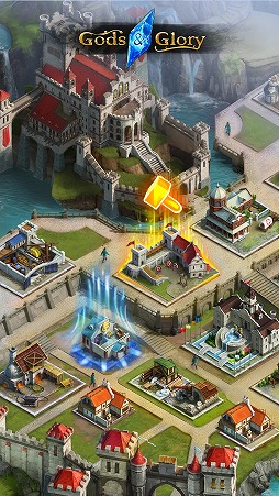 画像集 No.002のサムネイル画像 / 「Gods and Glory」の配信がスタート。Wargamingの技術支援プログラム「WG Labs」で作られたスマホ向けストラテジー
