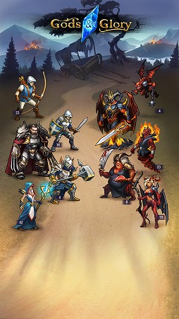 画像集 No.004のサムネイル画像 / 「Gods and Glory」の配信がスタート。Wargamingの技術支援プログラム「WG Labs」で作られたスマホ向けストラテジー