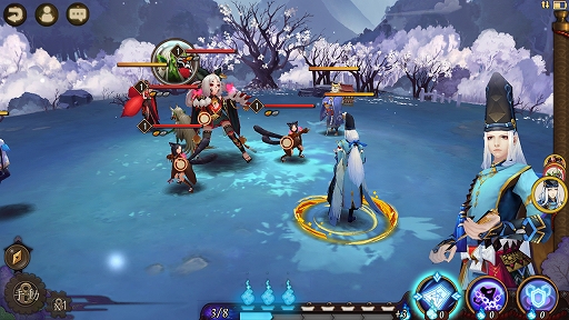 画像集 No.008のサムネイル画像 / 日本へのリスペクトを感じるスマホ向けRPG「陰陽師」プレイインプレッションを掲載。ここまでやるか!? 徹底された和風の世界観が特徴